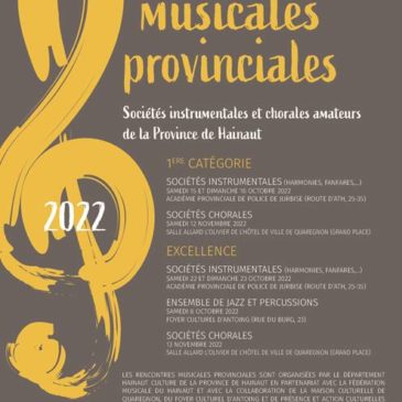 Nous participons aux rencontres musicales provinciales