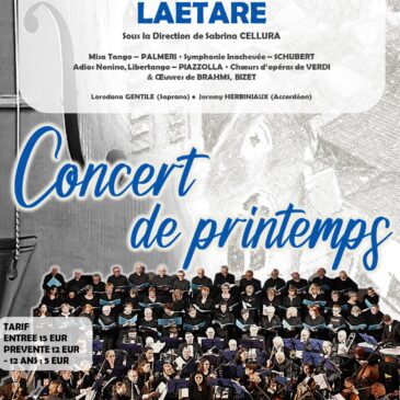 Concert Exceptionnel à Bois D’Haine 21 mai à 17h00